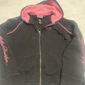 Harley-Davidson Black Jacket with Pink Details